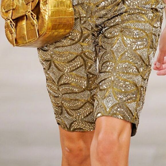 Ralph Lauren Collection Spring 2009 Embellished Bermuda Shorts - Picture 15 of 17